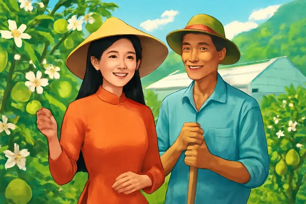Cái màn khổng lồ trên đồi bưởi