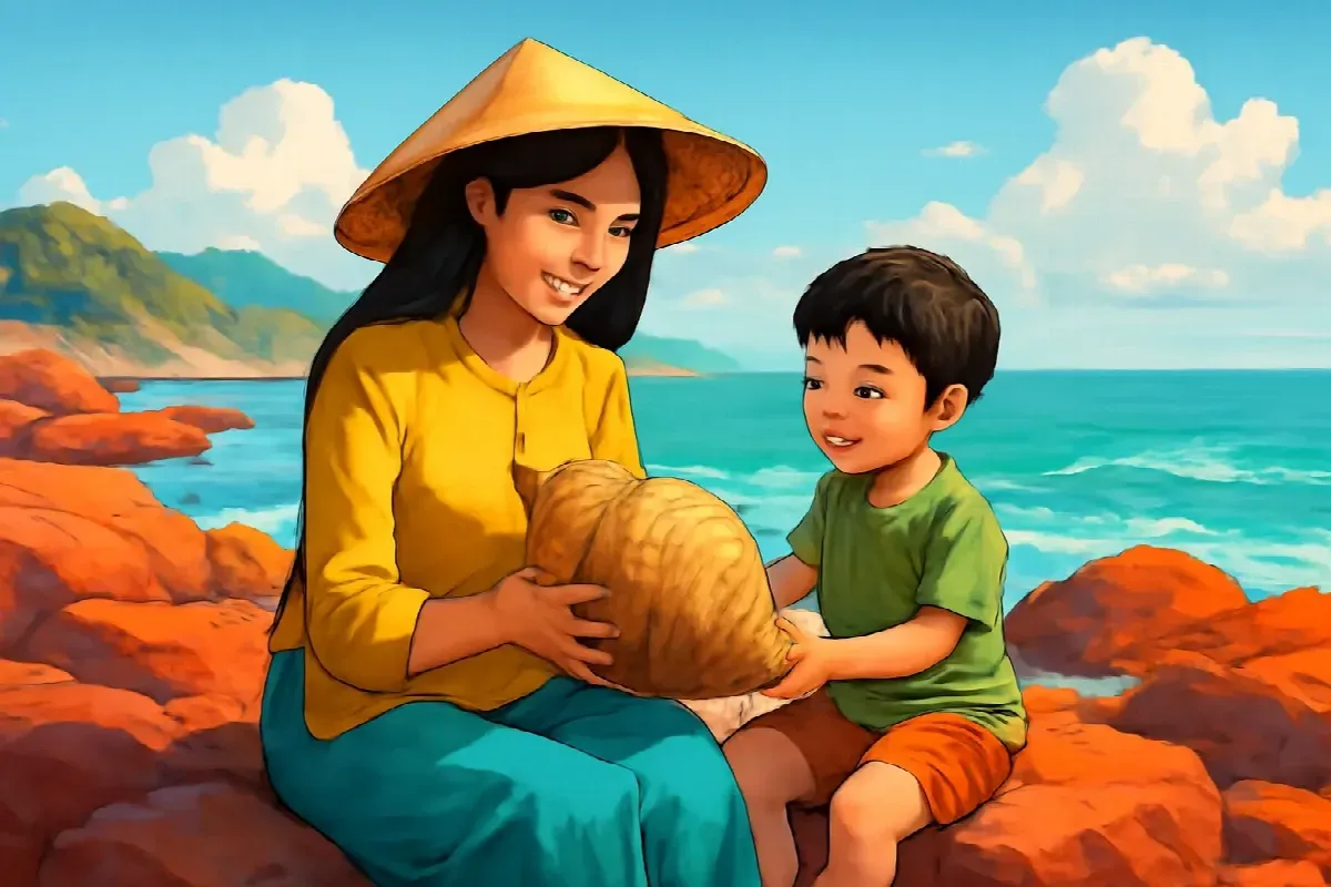 Con ốc tù và của mẹ kế xóm Gành Ráng