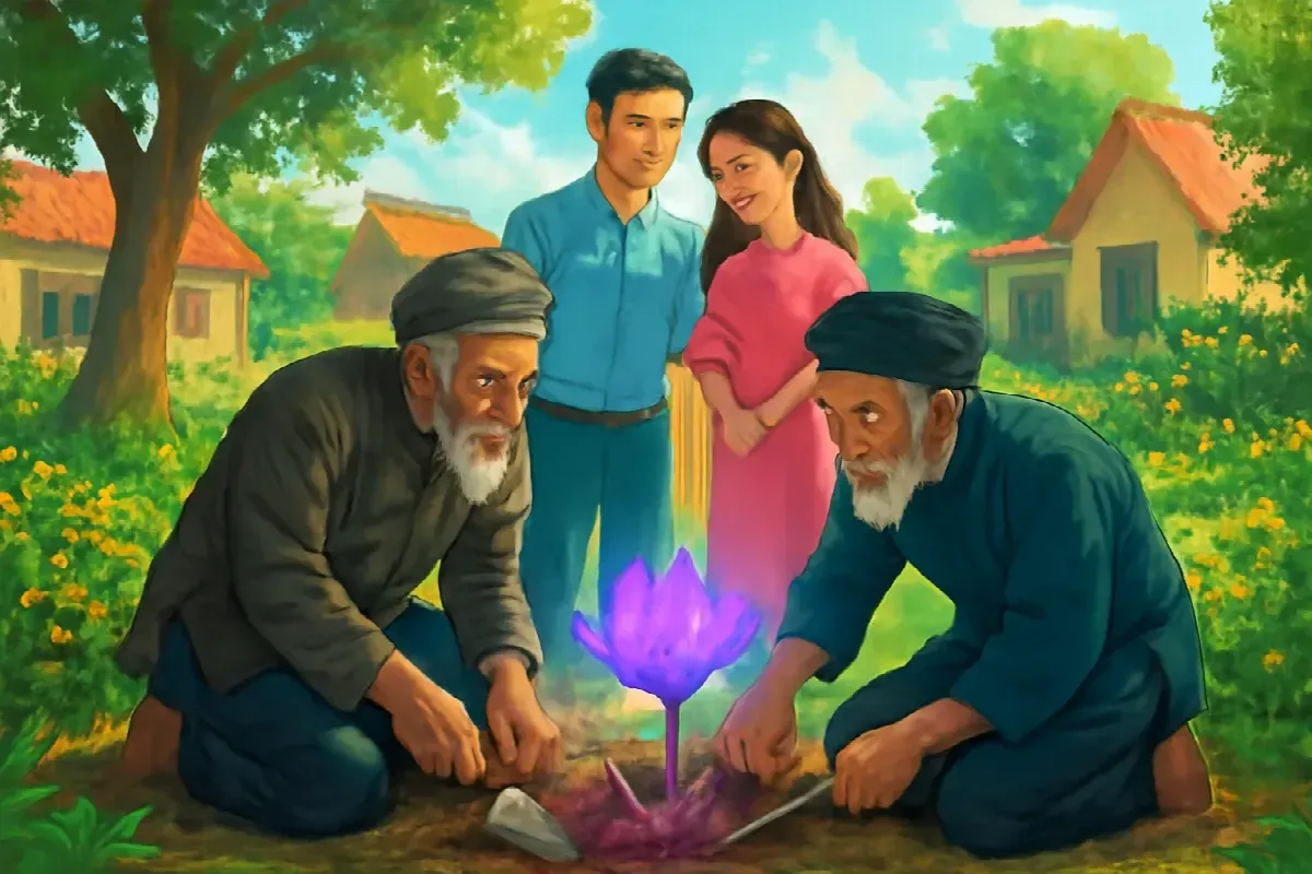 Củ sâm sáu mươi năm trên bờ rào hai nhà