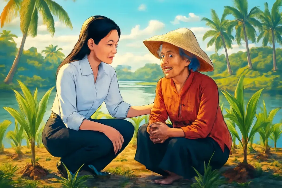 Mười cây dừa giống ở Cồn Ngang