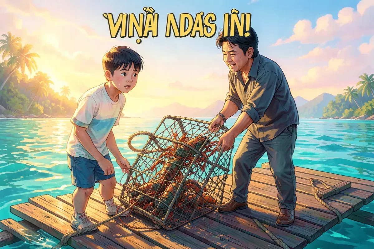 Năm mười tám tuổi, con về giữ bè cho ba