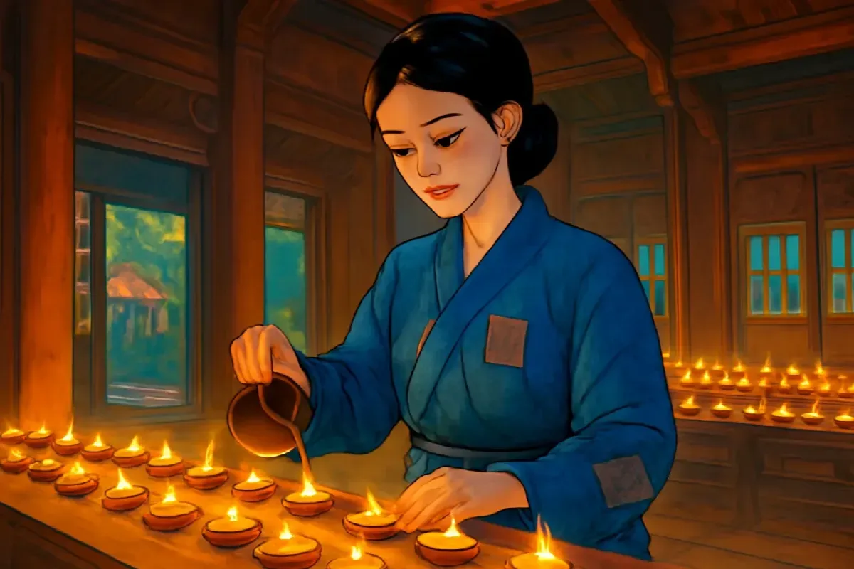 Ngọn đèn không tên ở Vân Hà Phái