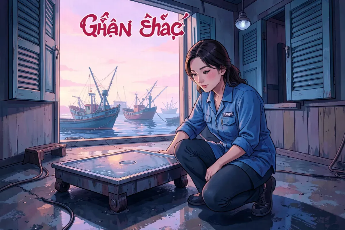 Quả cân đồng trong túi người chết