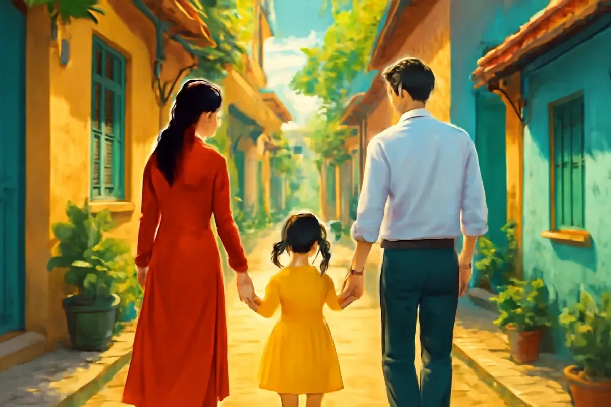Rước dâu qua một con hẻm