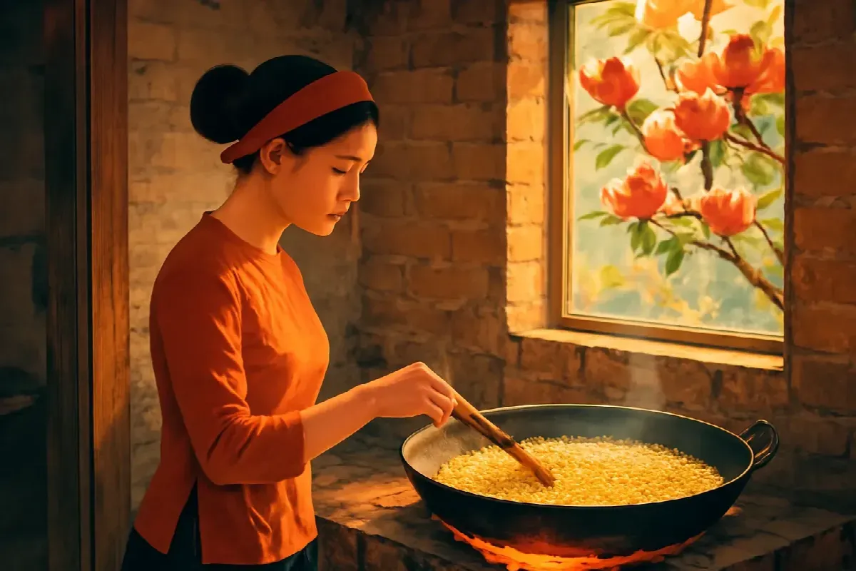 Viên bánh sứt cánh ở ngõ Cây Gạo